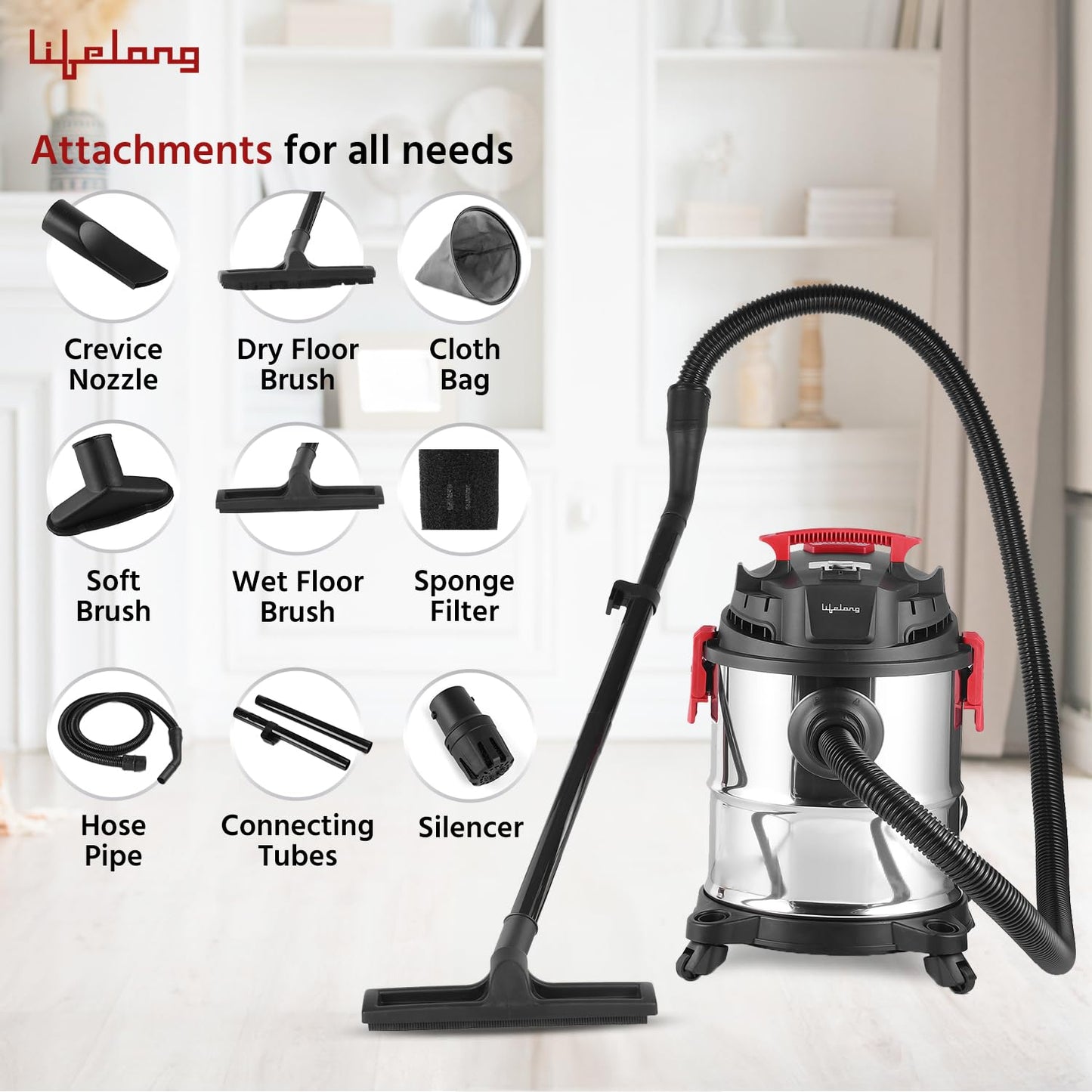 Ultimate 21L Wet & Dry Vacuum Cleaner™